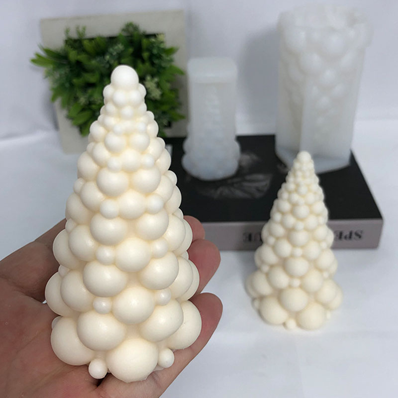 3D Bubble choinka świeca silik – Candle Making Kits recenzja i cena
