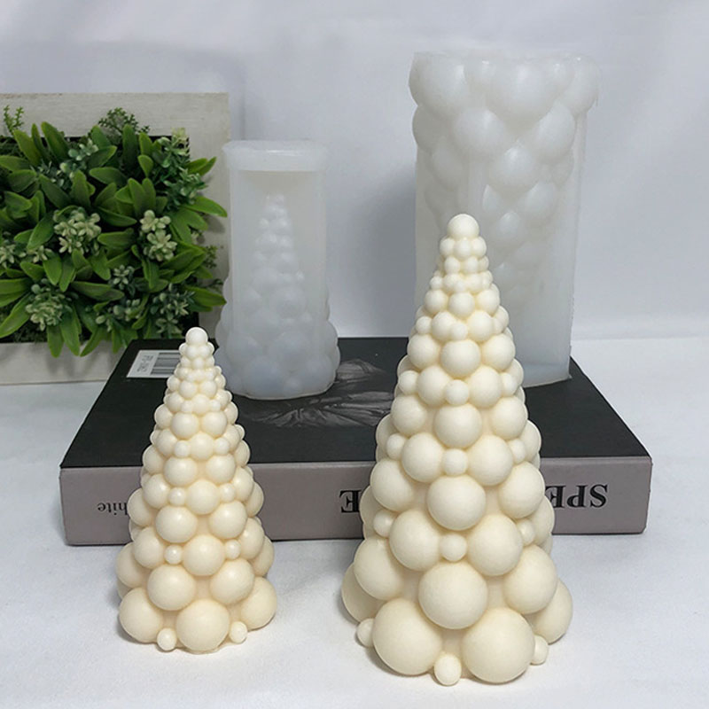3D Bubble choinka świeca silik – Candle Making Kits recenzja i cena