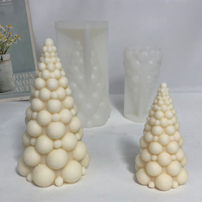 3D Bubble choinka świeca silik – Candle Making Kits recenzja i cena