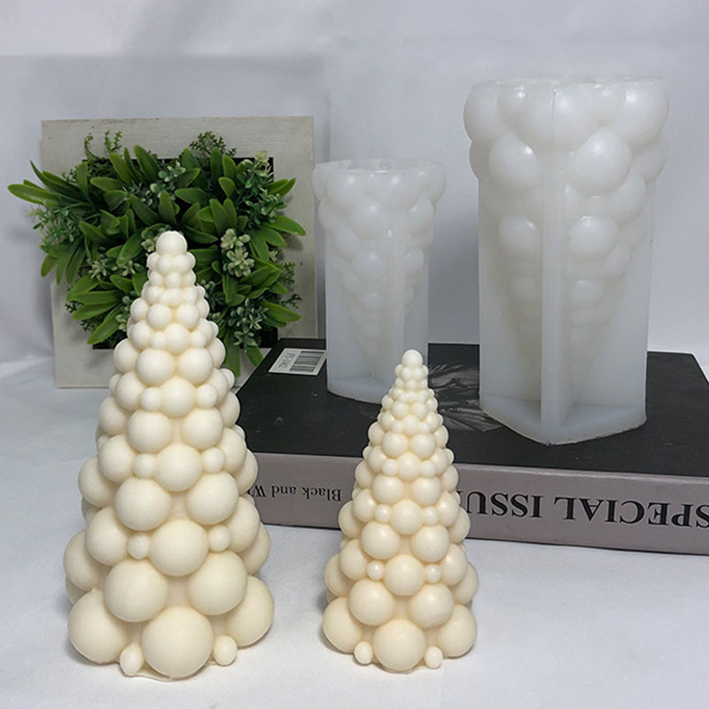 3D Bubble choinka świeca silik – Candle Making Kits recenzja i cena