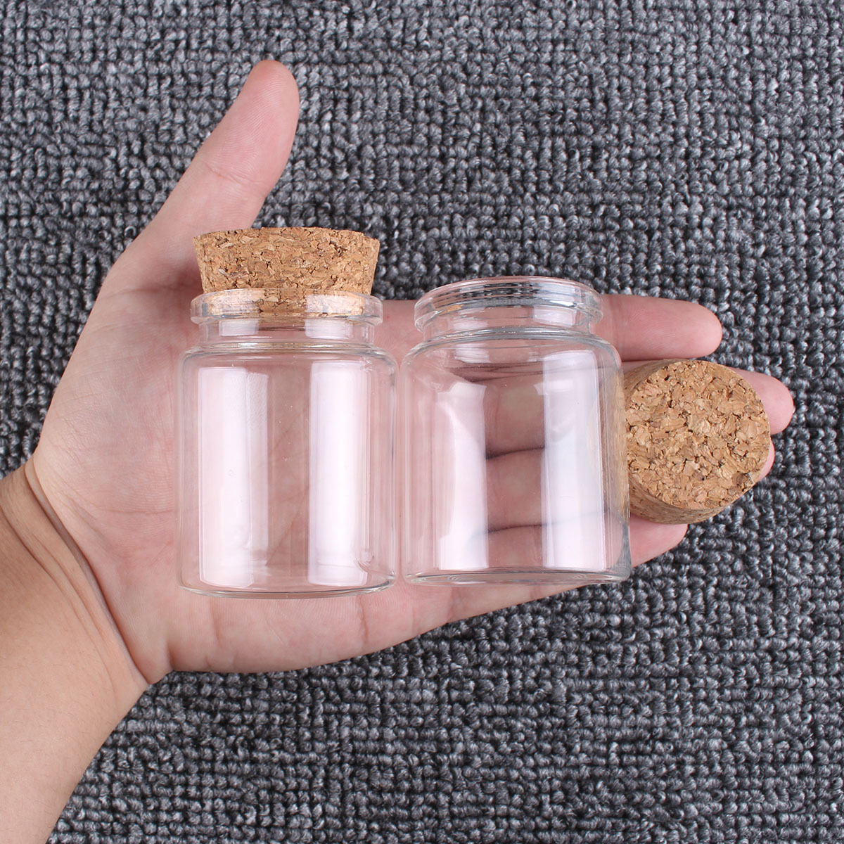 2 sztuki / partia 50 ml 60 ml  – Candle Making Jars With Lids recenzja i cena