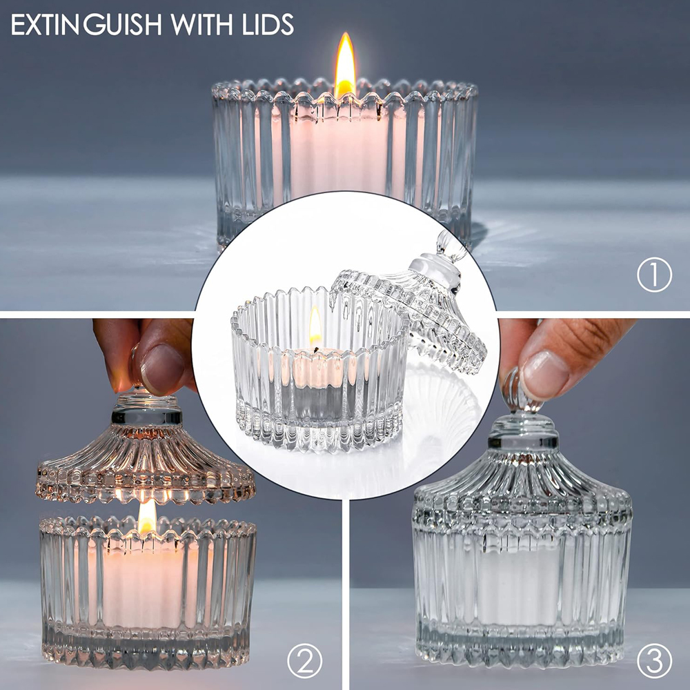 Świeczniki votywne z pokrywkam – Candle Making Jars With Lids recenzja i cena