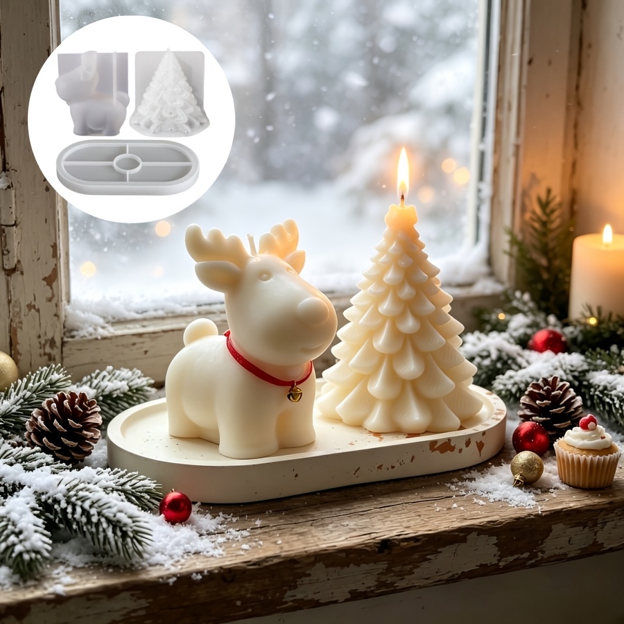 Zestaw 3 silikonowych form do  – Candle Making Kits recenzja i cena