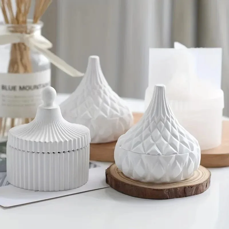 2 szt. silikonowa forma do świ – Candle Making Jars With Lids recenzja i cena